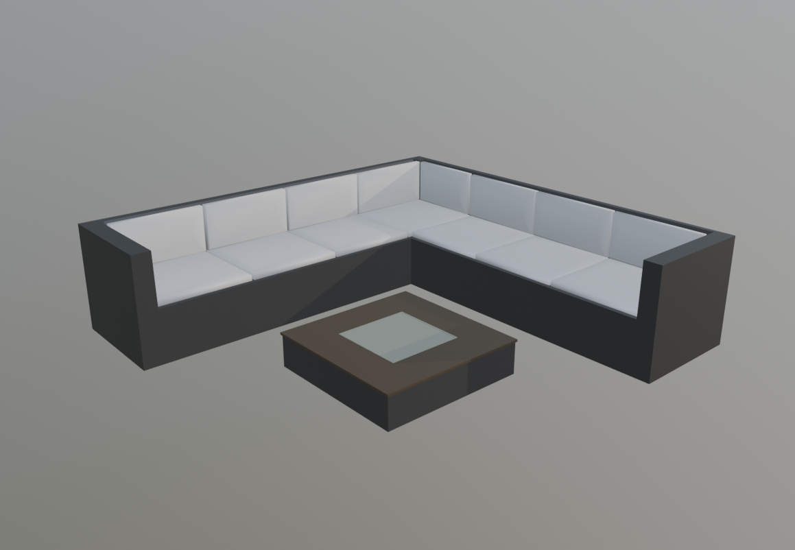 Modern Outdoor Couch